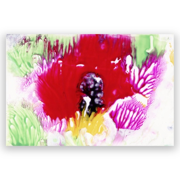 Original ACEO - Miniature Floral Painting - Blooming Magic 165 - Picture 1 of 2